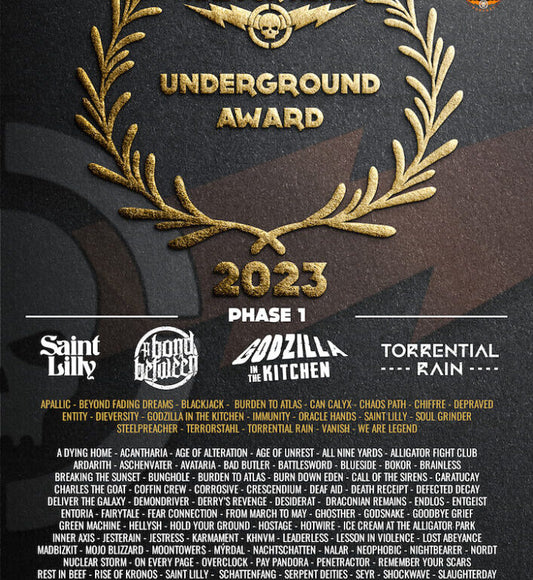 Phase 2, here we go! - Time For Metal Underground Award 2023